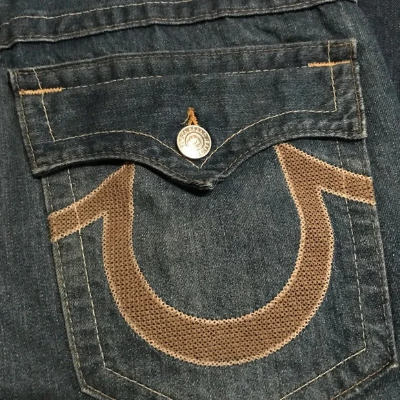 True Religion Men's Blue Jeans